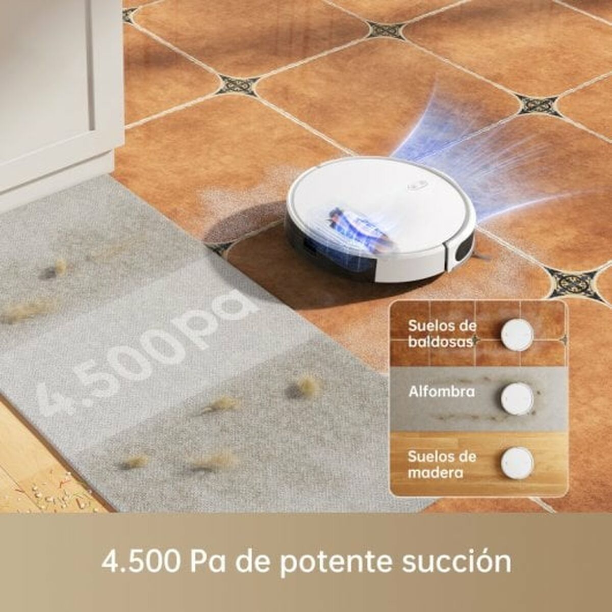Robotický vysávač Dreame Mova M1 2600 mAh